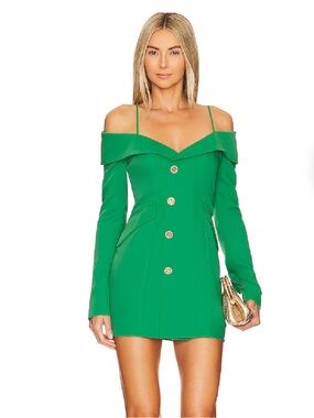 Lovers + Friends Emerald Sadie Blazer Dress - like new!